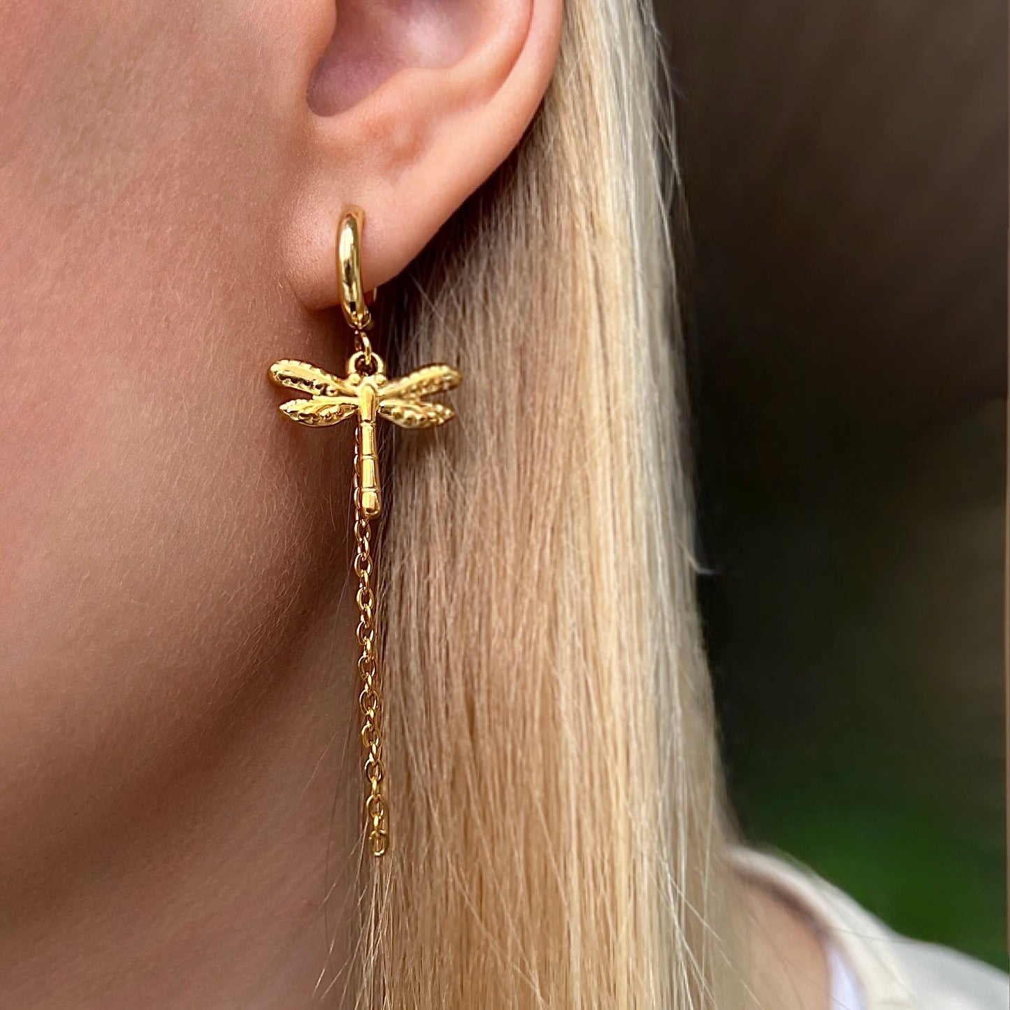 Huggie Hoops Goldsmith Gold