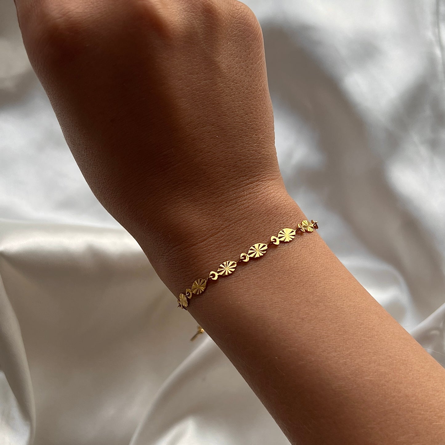 Armbånd Sun Link Guld