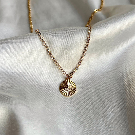 Halskæde med vedhæng Guld