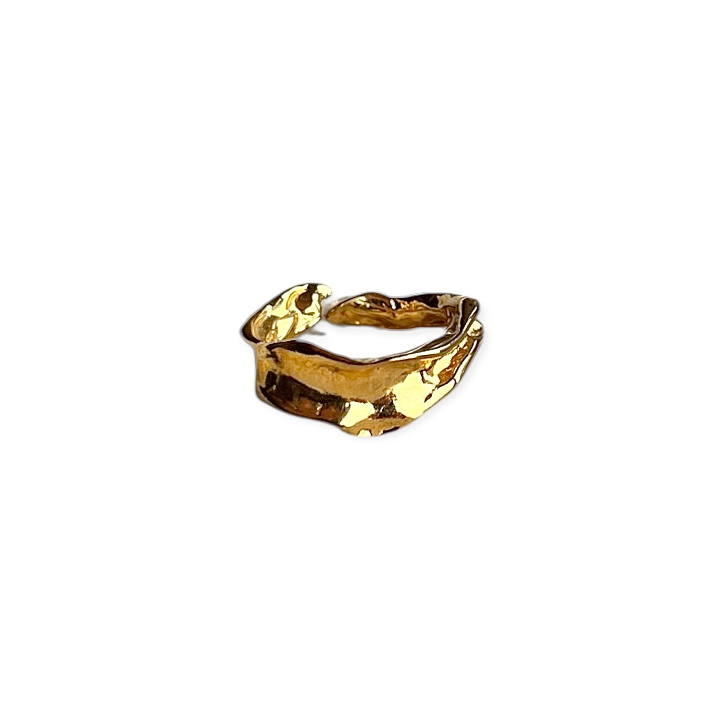 Ring organisk justerbar Guld